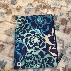 Vera Bradley Blue and Green Floral Backpack